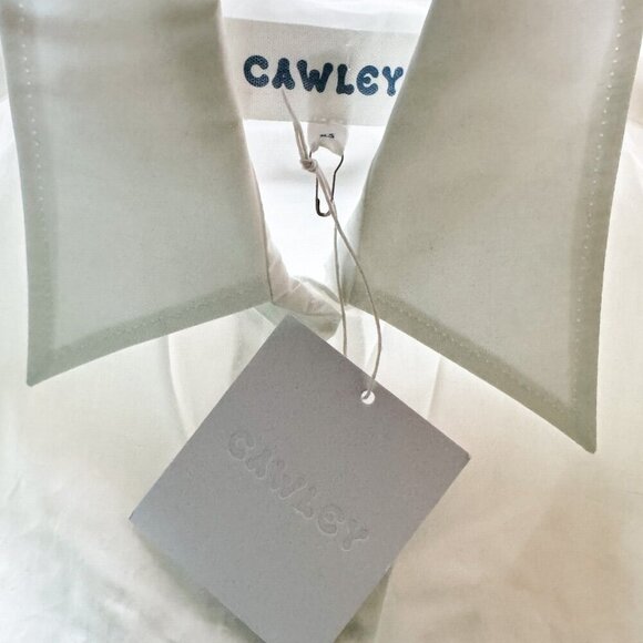 Cowley White Cotton Lagenlook Relaxed Fit Shirt Dress XS - Picture 6 of 6